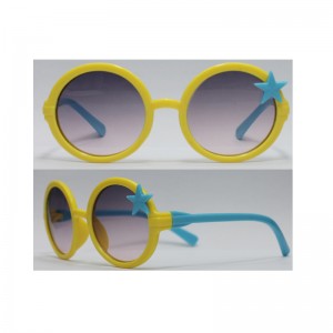 Las gafas de sol plásticas de los nuevos niños de moda, traje para las muchachas, los diversos colores están disponibles